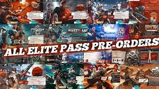 Free Fire Elite Pass Pre Orders | All Elite Pass Pre Orders In Free Fire | Gaming With MSD