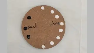 DIY 3D FULL MOON &bull; PLASTER OF PARIS MOON ART &bull; FULL MOON PAINTING