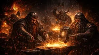 DVERGAR (THE DWARVES) - English + Old Norse (Lyrics video) 