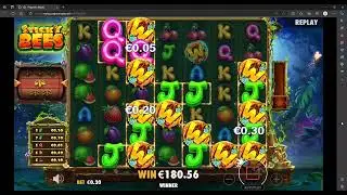 #My first Max Win on Sticky Bees (#longest Max Win ever?!)