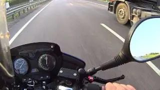 Yamaha ybr 125 Top speed 132km/ч