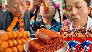 Video đồ ăn vặt Trung Quốc trên Tik Tok丨Những món ăn vặt mà hồi nhỏ mẹ không cho ăn EP499