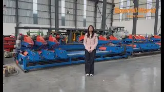 Wood Multi Head Trim Saw Machine