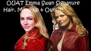 OUAT Emma Swan Inspired Signature Hair, Make-up & Outfit