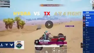 Hydra vs TX fight 4v4 #hydra #tx #bgmi
