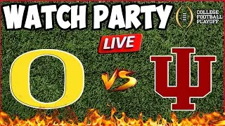 *LIVE* OREGON DUCKS vs INDIANA HOOSIERS | WATCH PARTY & REACTION