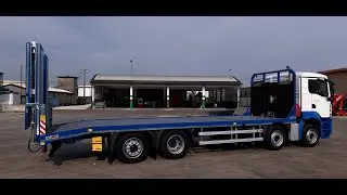 MAN TGS 35.480  - carrellone quattro assi e rampe idrauliche