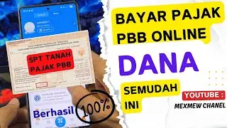 Cara Bayar PBB Lewat Aplikasi Dana Tanpa Ke Bank Terbaru! | Bayar PBB Online dari Rumah Saja!