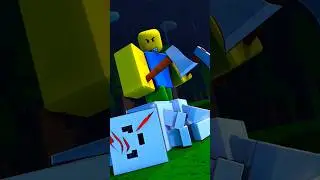 Mom-bunny left baby bunny in 99 night in the forest - Sad Roblox Animation  #cartoon #shorts