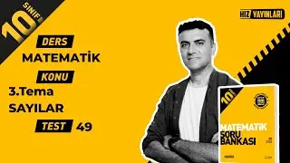 10.sınıf Sayılar Bölünebilme Hız Test 49 sayfa 122 123