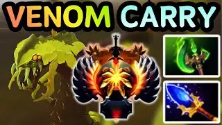 🔥 VENOMANCER CARRY UNREAL DPS WITH FULL DOT STACKS | DOTA 2 GAMEPLAY 🔥