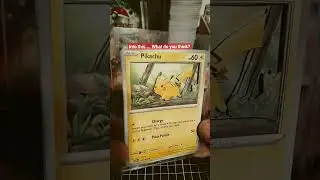 My 3d Pikachu creation. What do you think? #pokemon #tcg #craft #3dart