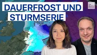 Wetter-Talk: Kälte in Amerika beschert Europa Stürme