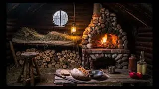 City Escape | Forest Hut | Tranquil Refuge | Winter Ambience | Focus/Studying Video