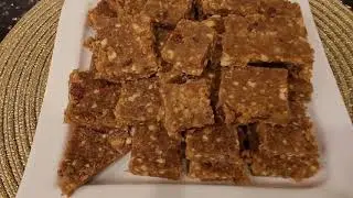 Gond Papdi|How to make gur papdi|easy gond papdi recipe|Nature's kitchen by samina!!!