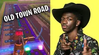 Fortnite Old Town Road Music Blocks CODE - Lil Nas X Billy Ray Cyrus Block Music (MAP CODE)