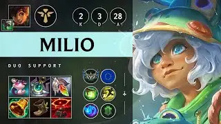 Milio Support vs Elise - EUW Challenger Patch 25.S1.3