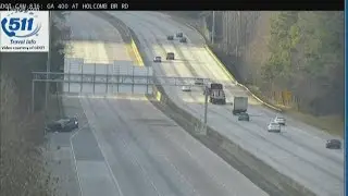 Major traffic accident shuts down Georgia 400 for hours