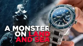 The Ball Skindiver III Beyond has special lume and an impressive movement