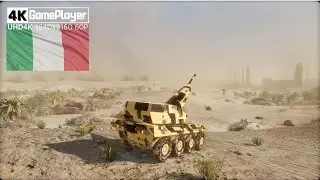ITALY CENTAURO 155 Self-Propelled Gun Armored Warfare Gameplay (No Commentary) 3840x2160 60p