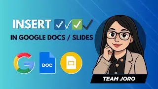 Insert Tick / Checkmark ☑ in Google Docs and Slides 2025&ndash; Easy Tutorial