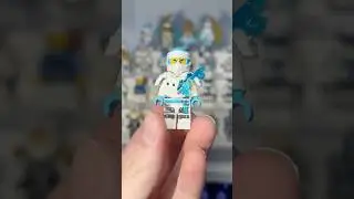 Custom Zane Ninjago Minifigure !?!? #lego #legoninjago #viralshort