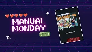 Super Mario All Stars Instruction Manual SNES - Manual Monday