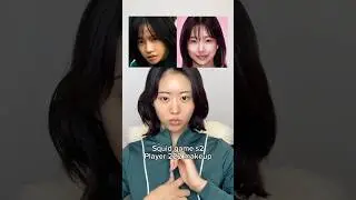 Squid game s2 Player 222 makeup