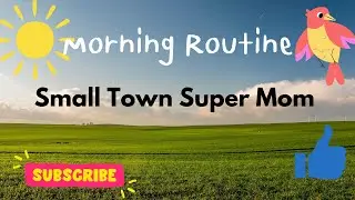 Morning routine of a working mom@smalltownsupermom