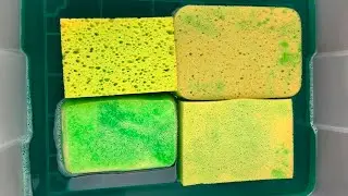 LYSOL PINO 🌲 ASMR SPONGE SQUEEZES 🧽