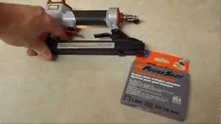 HOW TO FIND STAPLES FOR 20 Gauge Wide Crown Air Stapler Harbor Freight #68029