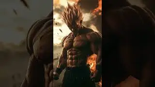 Realistic dragon ball character made by AI   #ai #aianimation #iaart
