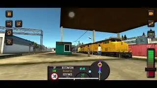 Train Driver 2018 #7 Hauling Cargo Freight Train to Bismarck 🚂🚃 #canadianpacific #traingames