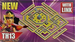 NEW TH13 WAR BASE 2020 With Base Link | Best TH13 Anti 3 Star Base Anti Everything | Yagya Gaming