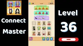 Connect Master Level 36 Walkthrough 🧩 | Match Puzzle | Puzzle Solutions & Tips | Go Answer