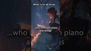 Soft Piano and Strings for Reading | Peaceful Anime Atmosphere