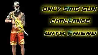 ONLY SMG GUN CHALLENGE IN RANKED MATCH || ADEEL FF