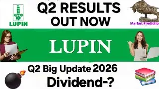 Lupin q2 results 2026 | lupin share latest news today | lupin stock news #lupinsharenews #q2results