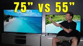 BOYUTUNA DİKKAT EDİN | 75 in&ccedil; ve 55 in&ccedil; LG QNED 4K TV KARŞILAŞTIRMASI