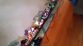 Новый набор поездов Bright Holiday Express 1997 года ограниченной серии &mdash; ПЕРЕДЕЛКА