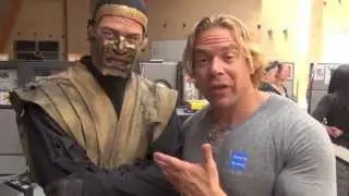 James Ryen as Mortal Combat's Scorpion at Machinma with Eric the Trainer