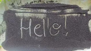 live name writing on sand | name writing live | live name write