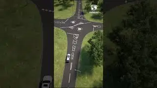 DOUBLE MINI roundabout