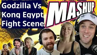 Godzilla Vs Kong Egypt Fight Scene Reaction Mashup | Godzilla x Kong: The New Empire