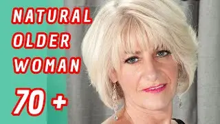 Choose me! Attractive Beautiful Natural Older Women Over 70! Stockings, Lingerie, High heels!