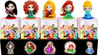 5 Minutes  Satisfying With Unboxing Disney Princess Toys | Princess Dress Collection ASMR