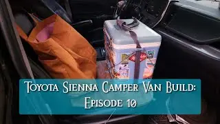 Переоборудование Toyota Sienna в кемпер: Эпизод 10. Организация передних сидений. Часть 1.