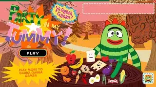 Party in My Tummy with Brobee! A Yo Gabba Gabba Game From Nick Jr.