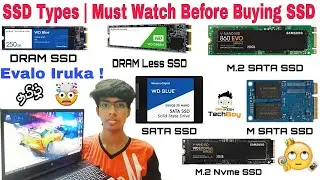Solid State Drive (SSD) | SSD Buying Guide 2021 | Everything you Need to Know | M.2,SATA,NVMe,DRAM