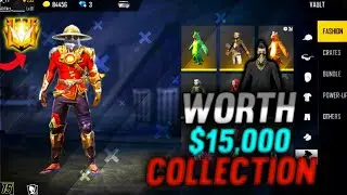 WORLD HIGHEST KILLS PLAYER FULL COLLECTION 15000$ + WORTH 😳😳
